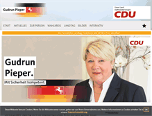 Tablet Screenshot of gudrunpieper.de